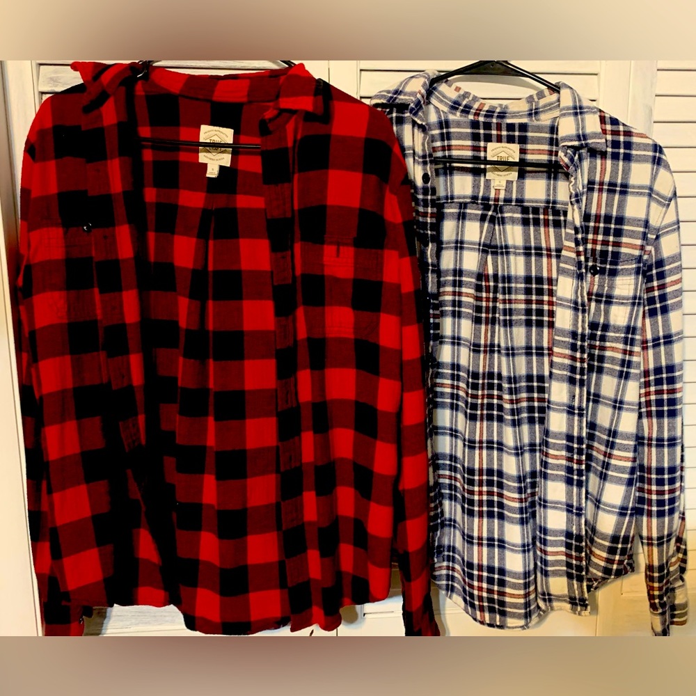 Men’s -Small True Craft Plaid Button-Up Shirts